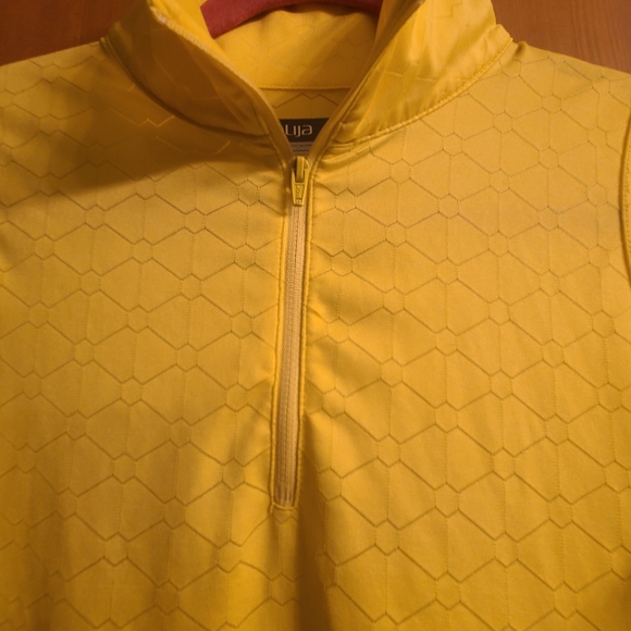 Lija Yellow Golf Tennis Sleeveless Top Sz M - Picture 3 of 6